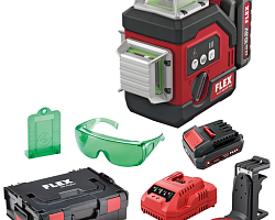 Нивелир лазерный FLEX ALC 3/360-G/R 10.8 Set + LKS 65-170 F1/4 532862