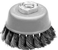 Щетка чашечная D80 M14х2,0 жгутовая Inox OSBORN 0002608333