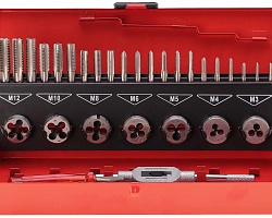 Набор метчиков и плашек M3-M12 HSS 31пр RUKO 245010