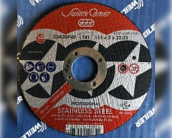 Круг отрезной D115х3 Inox&Metal 20A30P-BF SwatyComet 379006