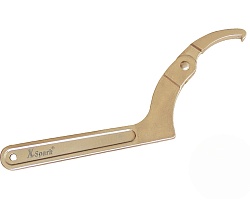 Ключ шарнирный для круглых шлицевых гаек 19-50 мм AL-BR X-Spark 173B-1002