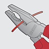 Плоскогубцы комбинированные изолированные 180mm 1000V UNIOR 619176