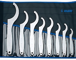 Набор ключей для круглых шлицевых гаек в сумке UNIOR 615156