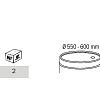 Набор для густых смазок с промышленным насосом R=50:1 6800 g/min 180-220kg MECLUBE 013-3100-000