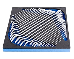 Набор комбинированных удлиненных ключей в SOS-ложементе 6-32мм 26пр UNIOR 621054