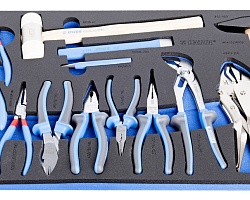 Набор шарнирно-губцевого инструмента 14пр SOS ложемент UNIOR 623936