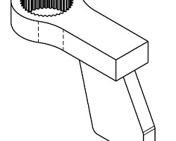 Упор реактивный для удлинителей RAD 20153