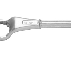 Ключ накидной с изгибом односторонний 27mm UNIOR 620822