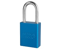 Замок навесной синий уп/10шт. с одинаковыми ключами MASTER LOCK A1106KABLU