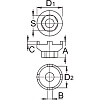 Съёмник звёздочки для BMX UNIOR 616066