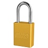 Замок алюминиевый навесной MASTER LOCK 13G248/A1106YLW
