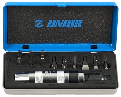 Отвёртка ударная с набором вставок UNIOR 605061