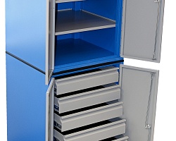 Шкаф для инструментов 695x660x2030mm UNIOR 622671