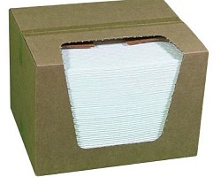 Салфетка сорбирующая White 40 cm x 50 cm 100шт/уп SCHOELLER WP221-H 