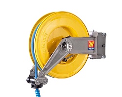 Катушка автоматическая поворотная AIR-WATER 20bar 13x19 18m MECLUBE 071-1301-418