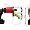 Гайковерт моментный аккумуляторный B-RAD SELECT 7000 RAD 28272