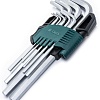 Набор метрических длинных шестигранных ключей 9пр. SATA ST09107ASJ