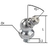 Пресс-масленка 45° M10x1,5 100шт/уп MECLUBE 015-3040-100