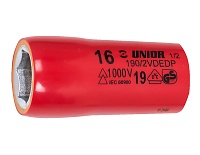 Головка торцевая изолированная 1/2" 13mm 1000V UNIOR 612198 