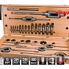 Набор метчиков и плашек G 1/8"- 1" HSS-G (28 предметов) Ruko 245074