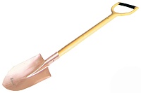 Лопата штыковая 420х240х990мм. AL-BR X-SPARK 200-1002