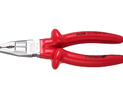 Плоскогубцы комбинированные изолированные 180mm 1000V UNIOR 619176