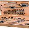 Набор метчиков и плашек G 1/8"- 1" HSS-G (28 предметов) Ruko 245074