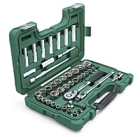 Набор головок с принадлежностями 1/2" 8-34мм, SAE 3/8-1" (46 предм.), SATA ST09006SJ