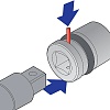 Головка торцевая ударная 1/2" 14mm UNIOR 603966