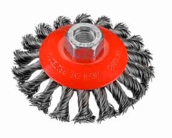 Щетка коническая D100x13 M14х2,0 жгутовая Metal OSBORN 2008622151