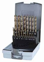 Набор сверел 25шт 1.0-13мм HSSE-Co 5 DIN338 RUKO 215215RO