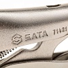 Плоскогубцы для фиксации сварочных зажимов SATA 9", арт. ST71401SC