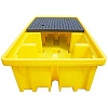Поддон для еврокубов IBC 2 x 1000L 2345x1280x640mm ROMOLD BB2FW