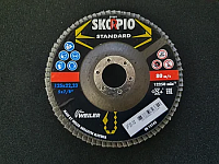Круг лепестковый D125 Z40 Inox&Metal LBD-K SKORPIO 283305