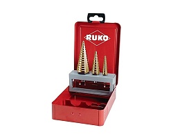 Набор сверел ступенчатых RUKO 4,0-30,00mm HSS-TiN RUKO 101026T