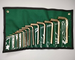 Набор шестигранных ключей 2-14 мм (с держателем), AL-BR X-Spark S-A-13