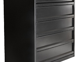 Шкаф для инструментов 1221x700x1304mm Heavy Duty 991HD-BLACK UNIOR 628256