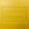 Поддон для еврокубов IBC 2 x 1000L 2560x1350x500mm ROMOLD BB2