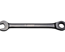 Ключ кованый комбинированный с храповиком 14мм UNIOR 622824
