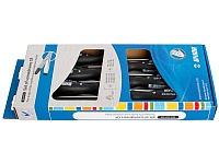 Набор отверток шлицевых и крестовых, рукоятки CR (7 шт) UNIOR 617026