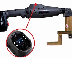 Гайковерт моментный угловой аккумуляторный SDM BATTERY 1400P RAD 400203