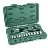 Набор головок 1/4" 4-14мм. 22пр. SATA ST09521-02