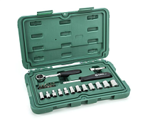 Набор головок 1/4" 4-14мм. 22пр. SATA ST09521-02