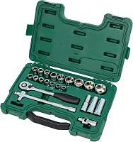 Набор торцевых головок с принадлежностями 1/2" 23пр SATA ST09005SJ