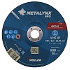 Круг шлифовальный D180х6,5 Metal A24S-BF Metalynx PRO 388315