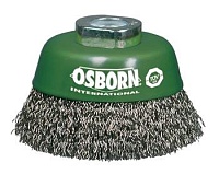 Щетка чашечная D75, M14х2,0 OSBORN,гофрированная нержавеющая проволока 0,30 T25 0442-613 362