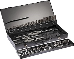 Набор метчиков и плашек M3-M20 54пр. RUKO A245040