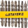 Набор бит двухсторонних 20 в 1, 10 бит/20 шпицов, Stayer 2605-H10_z01
