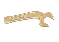 Ключ рожковый ударный изогнутый 46mm Al-Br X-Spark 141B-46