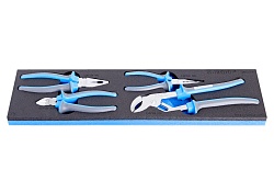 Набор шарнирно-губцевого инструмента 4пр SOS ложемент UNIOR 621291